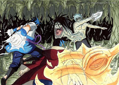 Sasuke And Itachi Vs Kabuto By Emukcs On Deviantart