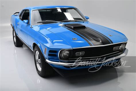 This Grabber Blue 1970 Ford Mustang Mach 1 Needs Your Tlc To Be Perfect