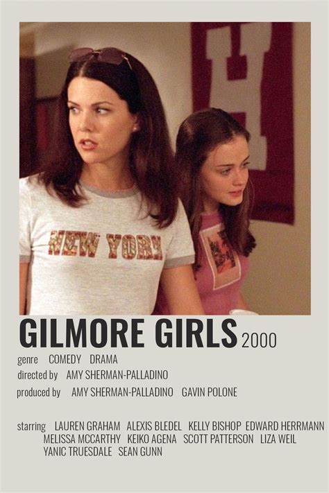 Gilmore Girls Poster By Cari Gilmore Girls Poster Gilmore Girls