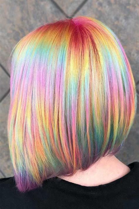 Hair Color 2017 2018 Vivid Holographic Melt Holographichair ️ If You
