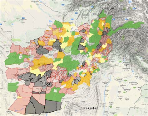 The taliban is expanding its control over afghanistan as u.s. The Taliban just released a map of territory it controls ...