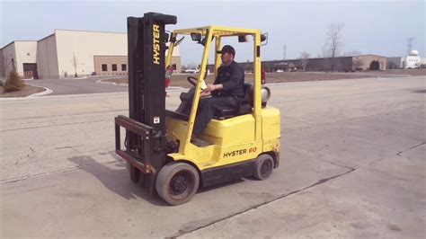 2004 Hyster S60 6356 Youtube