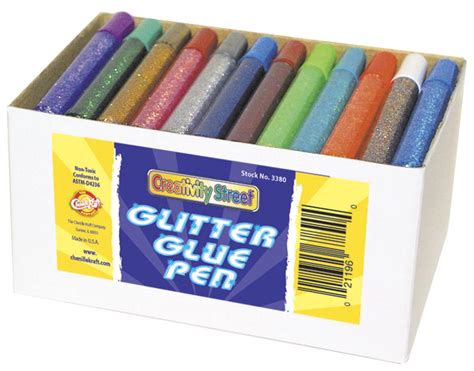 Chenille Kraft Glitter Glue Pens Classpack 72 Pieces Ck 3380 Supplyme