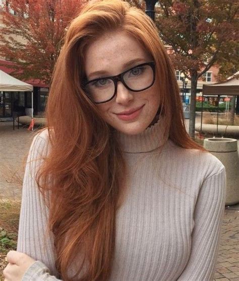 Beautiful Ginger Hair Glasses Taupe Turtleneck Beautiful Red Hair Gorgeous Redhead Red Hair