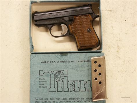 Fie Titan 25 Acp Tiger For Sale