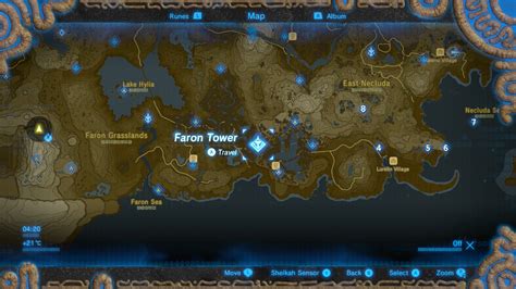 Breath Of The Wild Shrines Map Maps Location Catalog Online