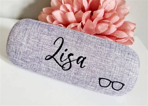 Personalised Glasses Case Spectacles Birthday T Etsy
