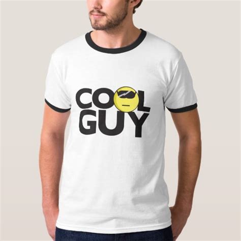 Cool Guy Wink T Shirt Zazzle