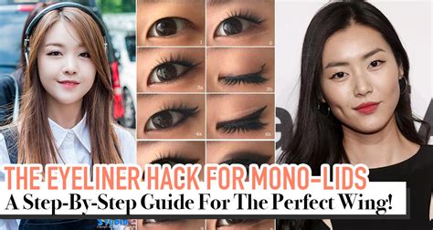 the perfect eyeliner and wing for monolids do it right from the start step by step guide