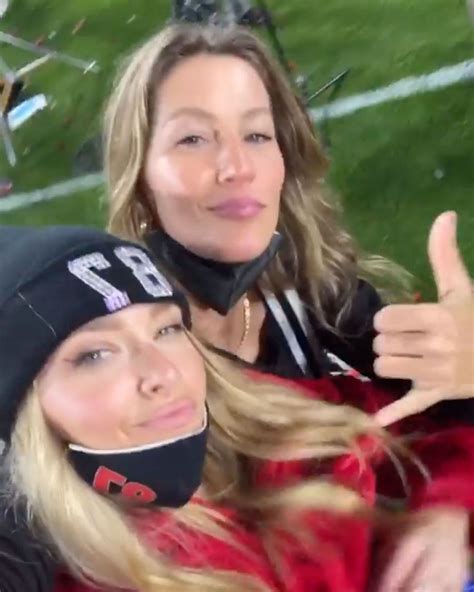 Gisele Bündchen And Camille Kostek Celebrate Super Bowl Win