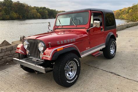 1984 Jeep Cj 7 Laredo 4 Speed For Sale On Bat Auctions Sold For