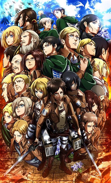 Attack On Titan Characters Names Anime Humanity Is The Representation