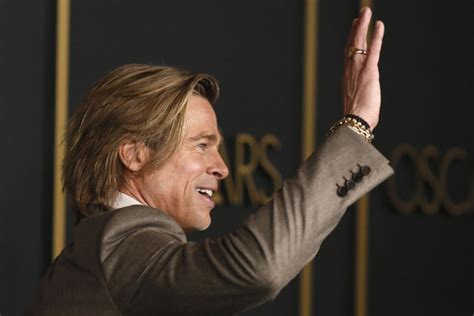 Dicaprio Y Brad Pitt En El Almuerzo De Nominados De Los Oscars 2020