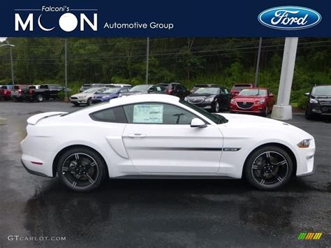 2019 Oxford White Ford Mustang California Special Fastback 129293256