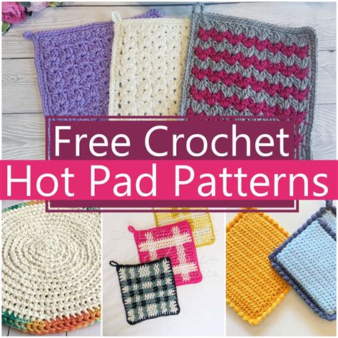 Free Easy Crochet Hot Pad Patterns Craftsy