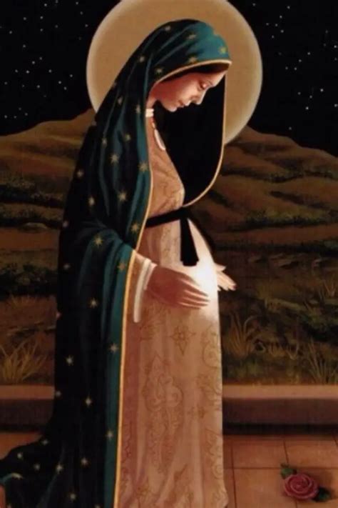 Oración A La Virgen De La Dulce Espera Para Un Embarazo Feliz Y