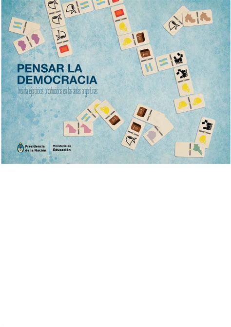 Pdf Pensar La Democracia 30 Ejercicios Producidos En Las Aulas