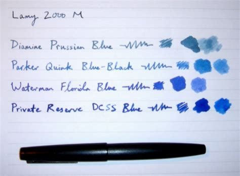 Diamine Prussian Blue Inky Thoughts The Fountain Pen Network