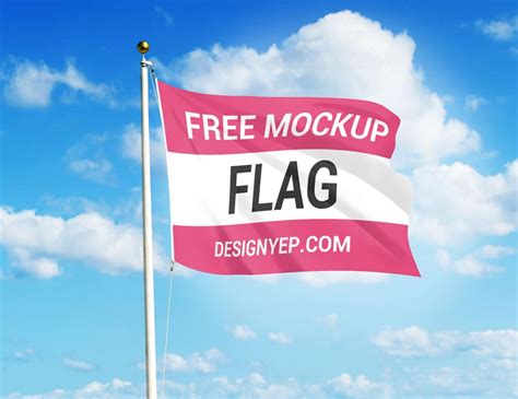Download 100+ Best Flag Mockup Templates | Graphic Design Resources
