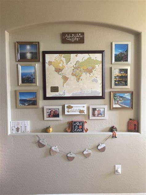 33 Cool Travel Inspired Home Decor Ideas Home Bestiest Travel Wall