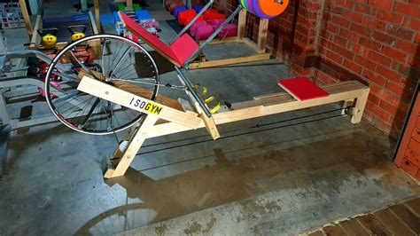 Diy Rowing Machine With Odometerspeedometer Youtube
