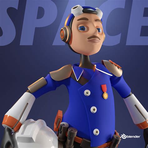 Ilya L Space Force Pilot Character Design