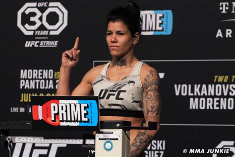 denise gomes ufc 290 official weigh ins mma junkie