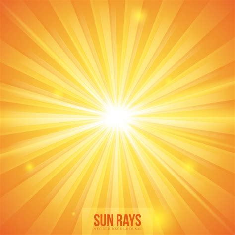 Sun Rays Design Premium Vector