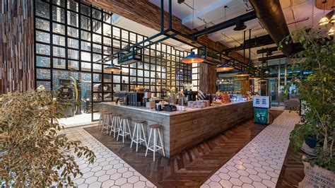 Dt1 designs in the modassic view with sustainability at the forefront. Brew 92 | Coffee Shop Design | Coffee Shop Designers