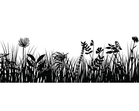 Grass Silhouette Clip Art Clipart World