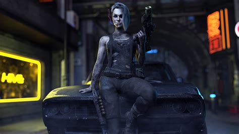 Cyberpunk 2077 Girl 4k Hd Cyberpunk 2077 Wallpapers H