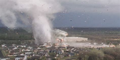 Drone Tornado Footage From Kansas Shows Unbelievable Devastation