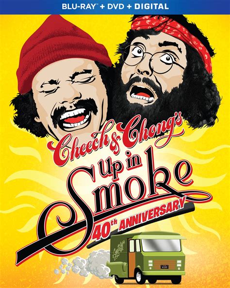 Comedy legends cheech marin and tommy chong. Cheech and Chong: Up in Smoke 40th Anniversary [Blu-ray ...