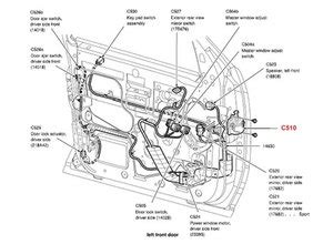 [ZG_9684] Rear Tailgate Diagram Furthermore Door Lock Mechanism Parts