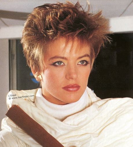 The 1990s gave us many things, both good and bad. 80s short hairstyles women