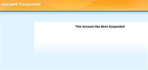 How To Fix Your Account Has Been Suspended Message On Your Website