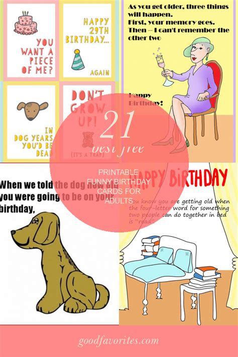 Best Free Printable Funny Birthday Cards For Adults Home Family