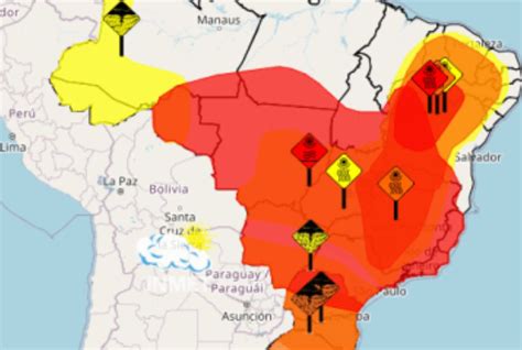 Clima Descontrolado Brasil Tem Alertas De Calor Sufocante Chuvas