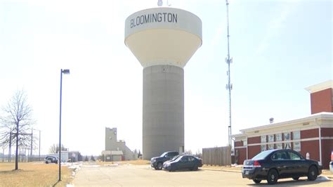 The Water Tower On Hamilton Road In Bloomington To Be Repaired