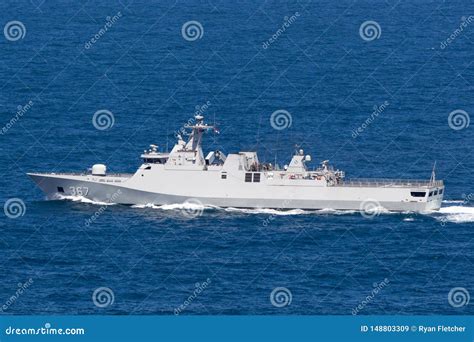 KRI Iskandar Muda 367 SIGMA Class Corvette Belonging To the Indonesian