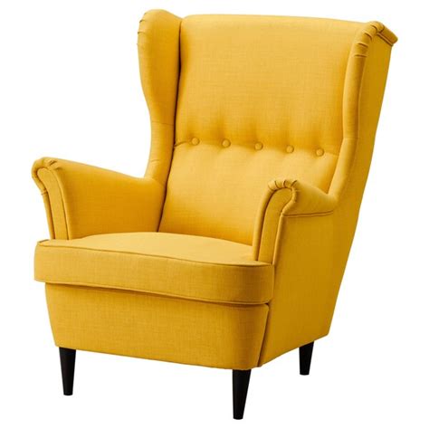 Get exclusive offers, inspiration, and lots more to help bring your ideas to life.all for free.see more. STRANDMON Wing chair - Skiftebo yellow - IKEA
