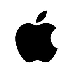 That you can download to your computer and use in your designs. Apple logo vector free