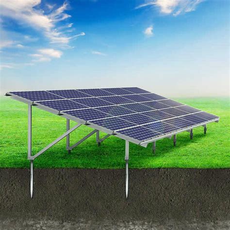 Solar Mounting System Foundation Anti Corrosion Ground Screw Piles