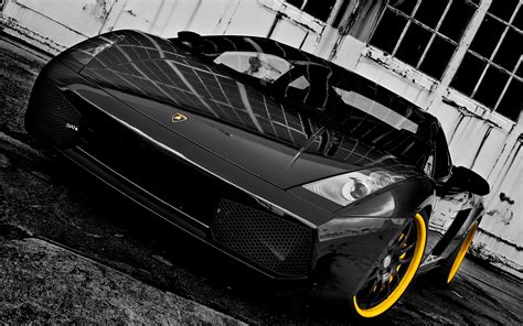 360 Forged Black Lamborghini Gallardo 2 Wallpaper | HD Car ...