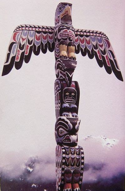 Northwest Native American Totem Native American Totem Poles Native American Totem American