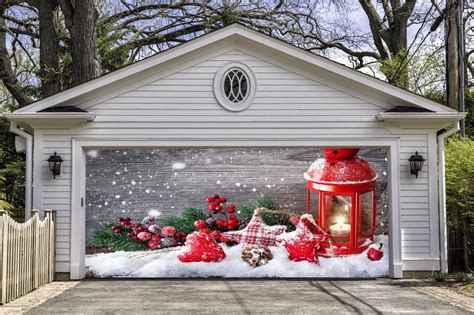Christmas Decor for Garage Door Christmas Garage Door Mural  Etsy