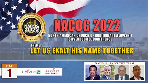 Nacog 2022 Silver Jubilee Conference Day 1 Youtube