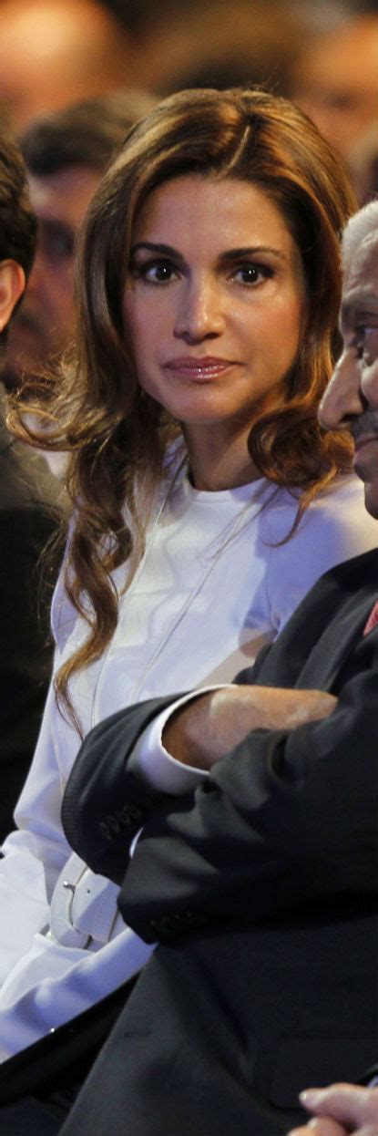 Queen Rania Of Jordan♔♛ Queen Rania Queen Letizia King Abdullah Beautiful Meaning Her