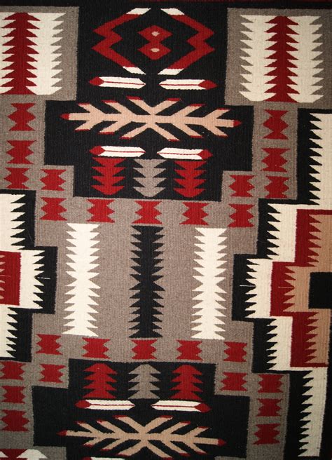 Storm Pattern Navajo Rug For Sale