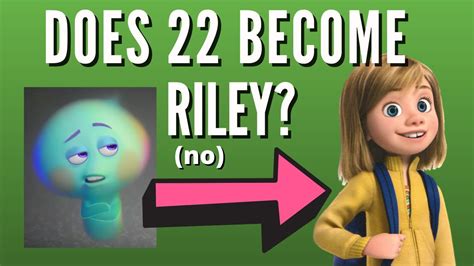 Soul Theory Does 22 Become Riley From Inside Out No Youtube